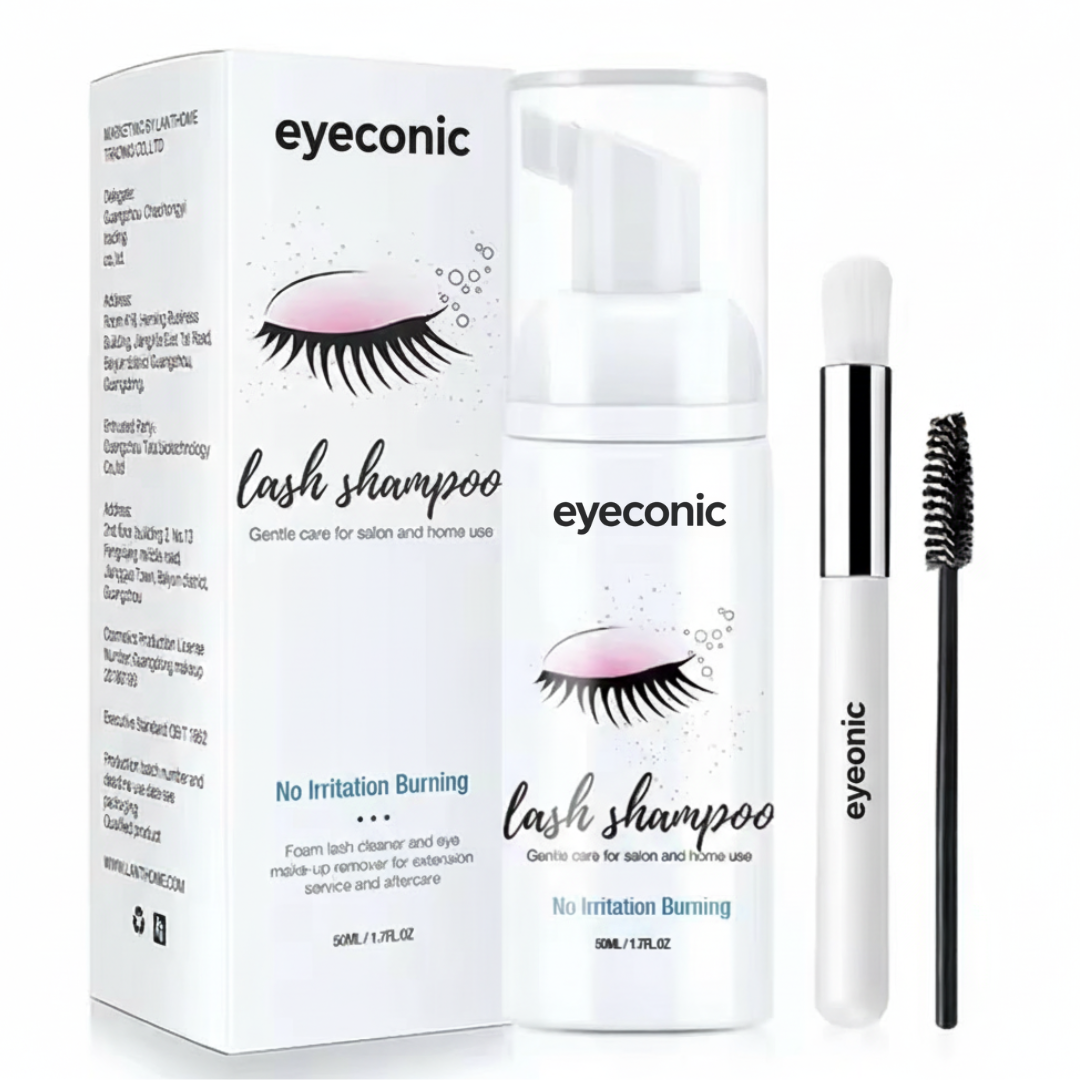 Eyeconic Lash Shampoo — Limpieza suave, cuidado profundo
