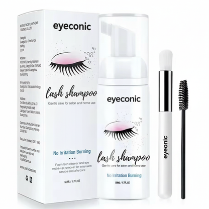 Eyeconic Lash Shampoo — Limpieza suave, cuidado profundo