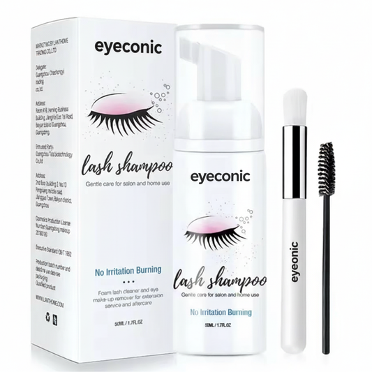 Eyeconic Lash Shampoo — Limpieza suave, cuidado profundo